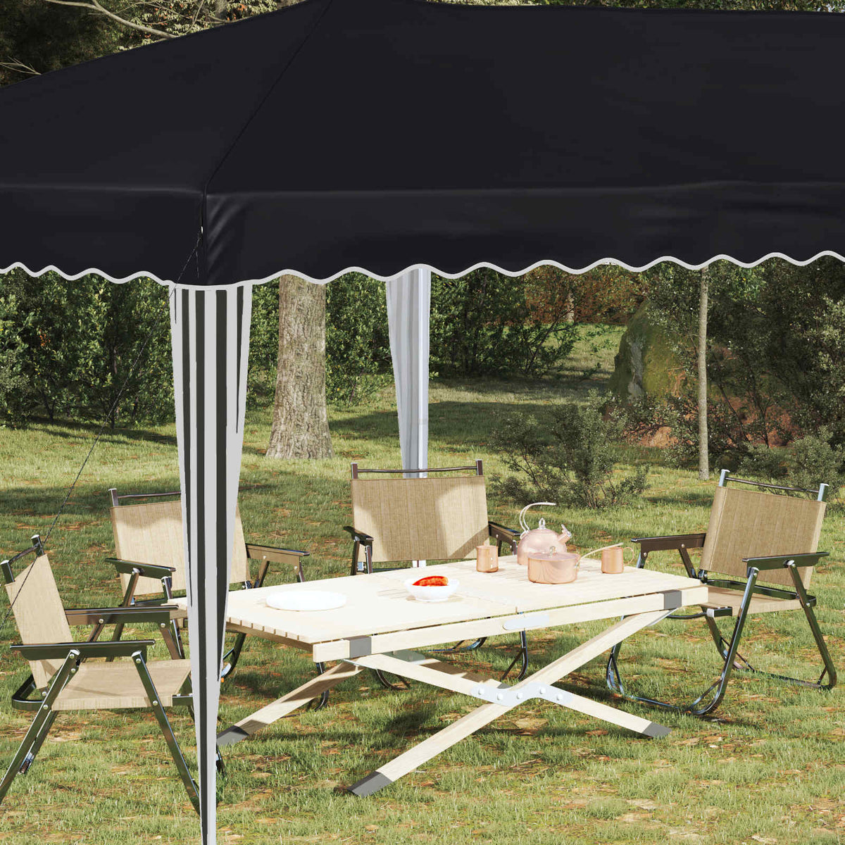 Pop-up Festtelt 575 x 290 x 245 cm Antracit
