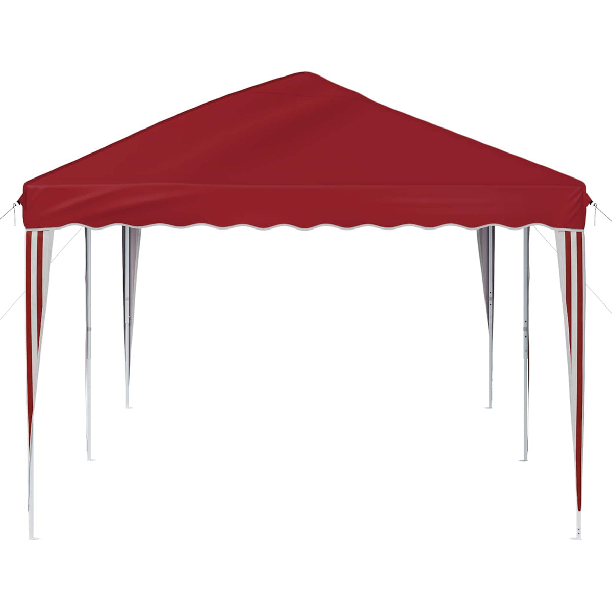Pop-up Festtelt 575 x 290 x 245 cm Bordeaux