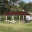 Pop-up Festtelt 575 x 290 x 245 cm Brun