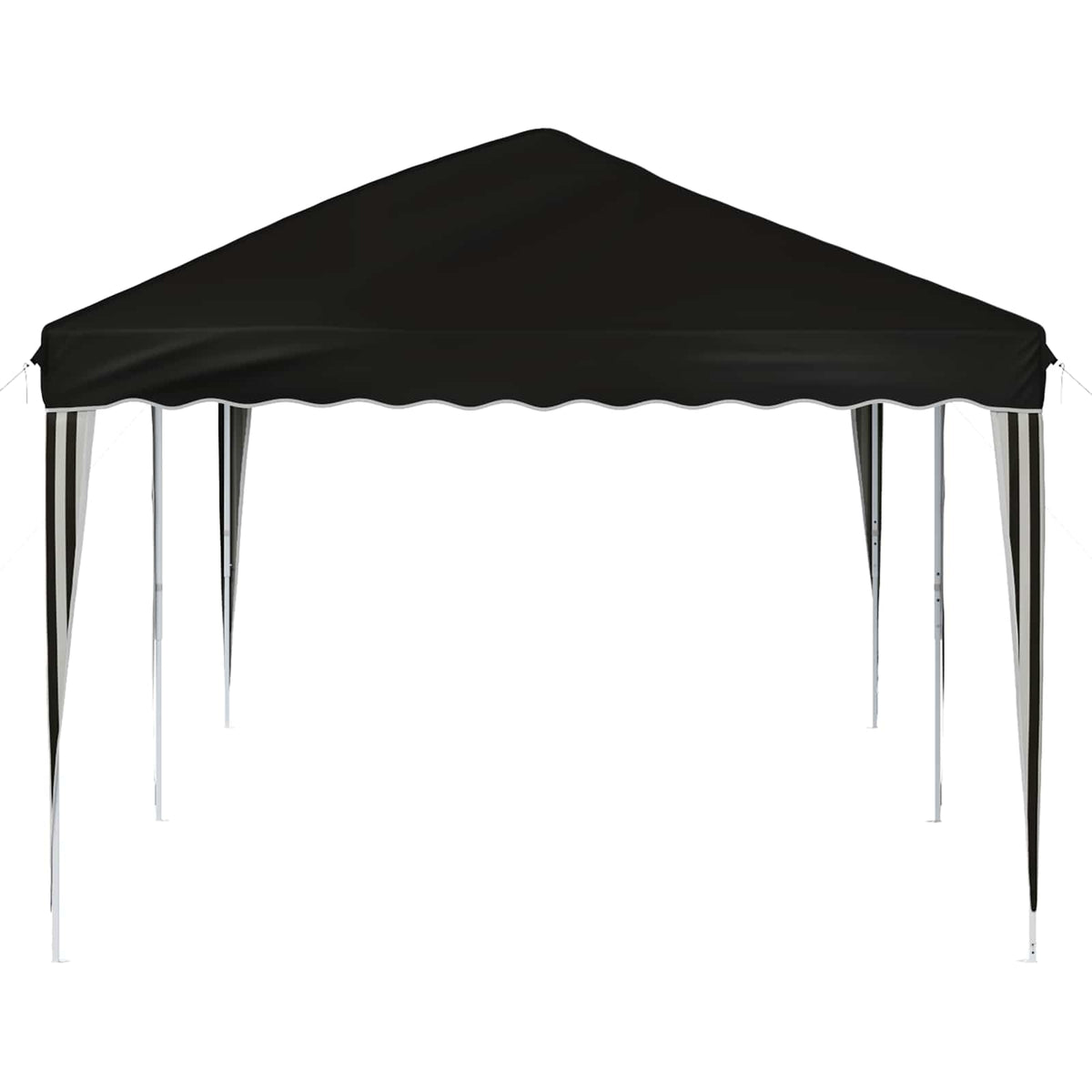 Pop-up Festtelt 575 x 290 x 245 cm Sort