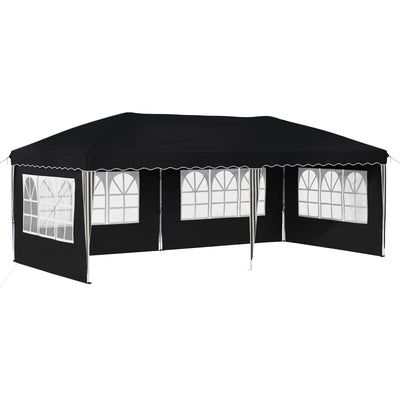 Pop-up Festtelt 575 x 289 x 245 cm Antracit