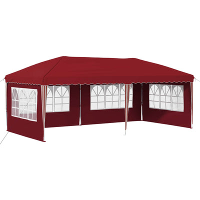 Pop-up Festtelt 575 x 289 x 245 cm Bordeaux