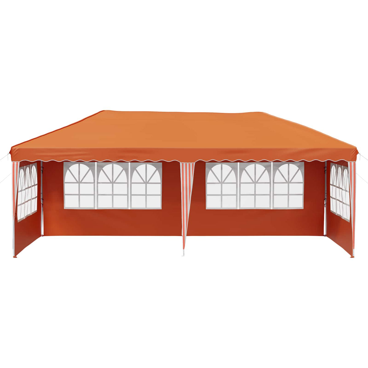 Pop-up Festtelt 575 x 289 x 245 cm Orange