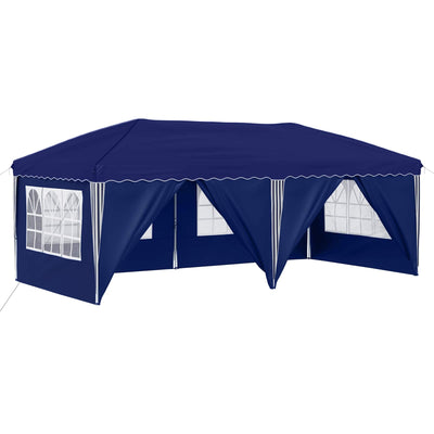 Pop-up Festtelt 575 x 288 x 245 cm Blå