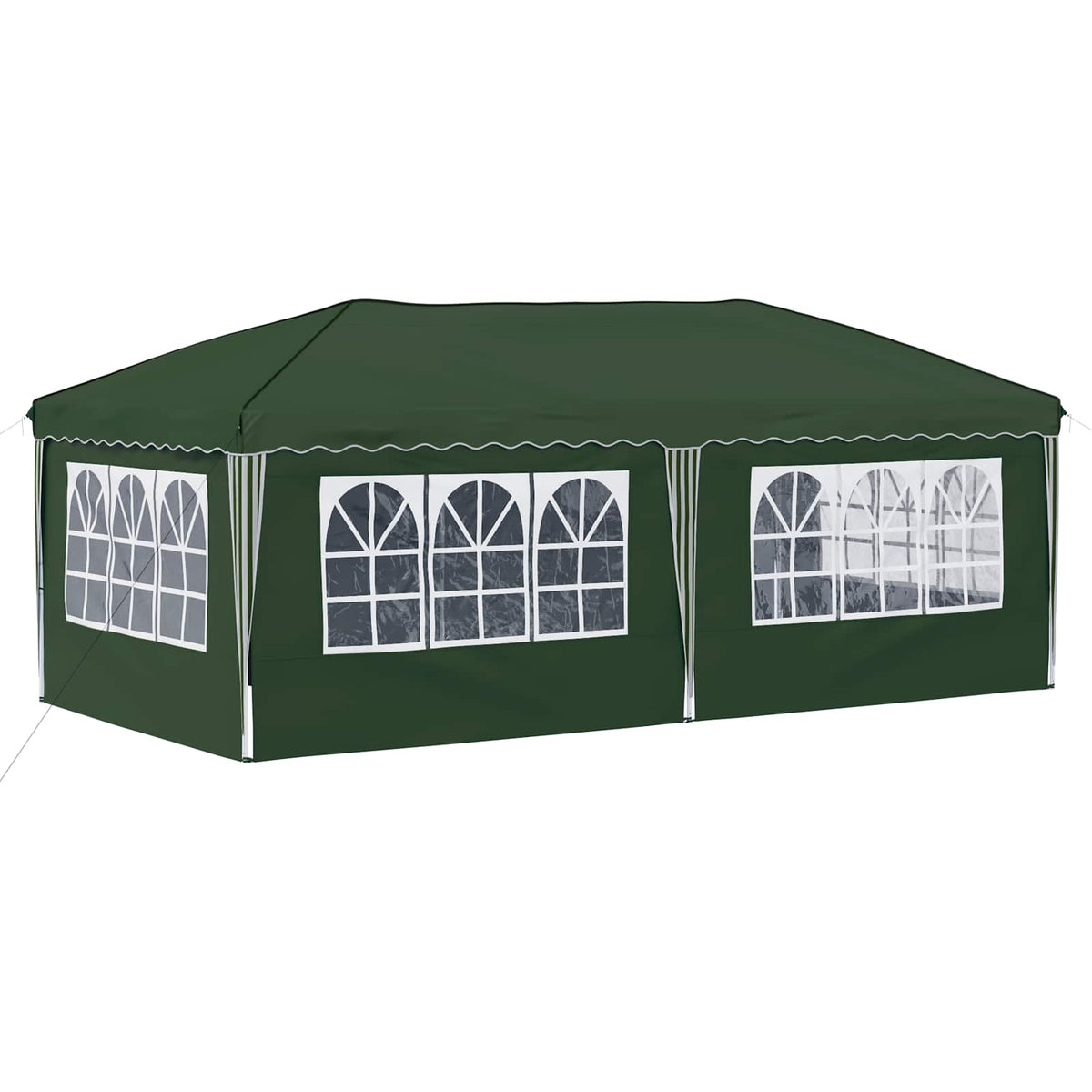 Pop-up Festtelt 575 x 288 x 245 cm Grøn
