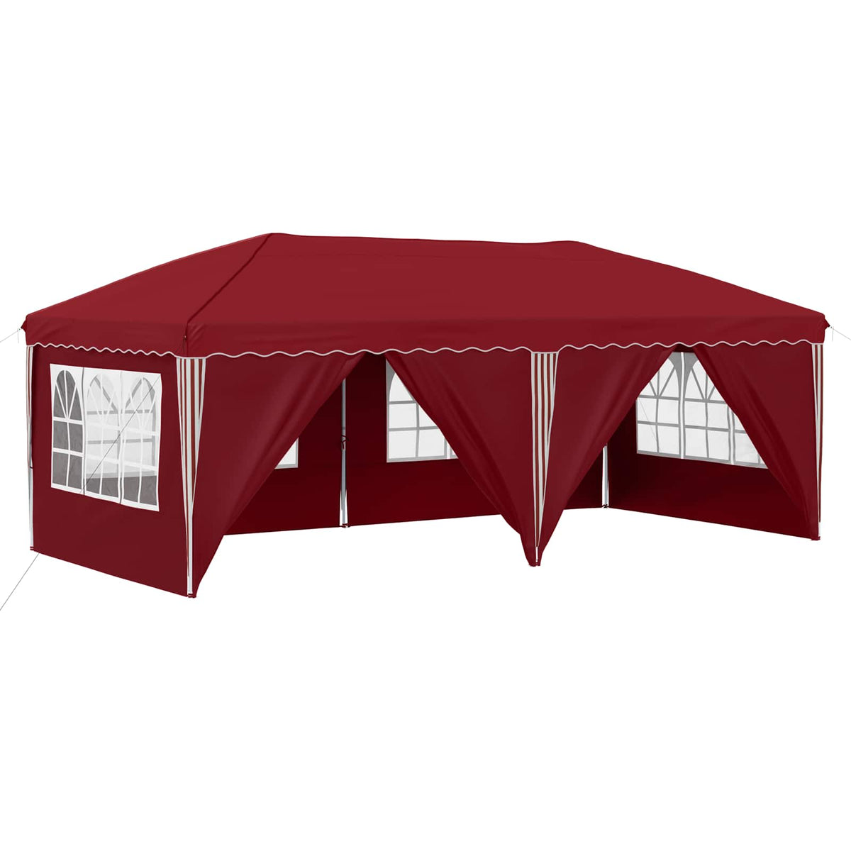 Pop-up Festtelt 575 x 288 x 245 cm Bordeaux