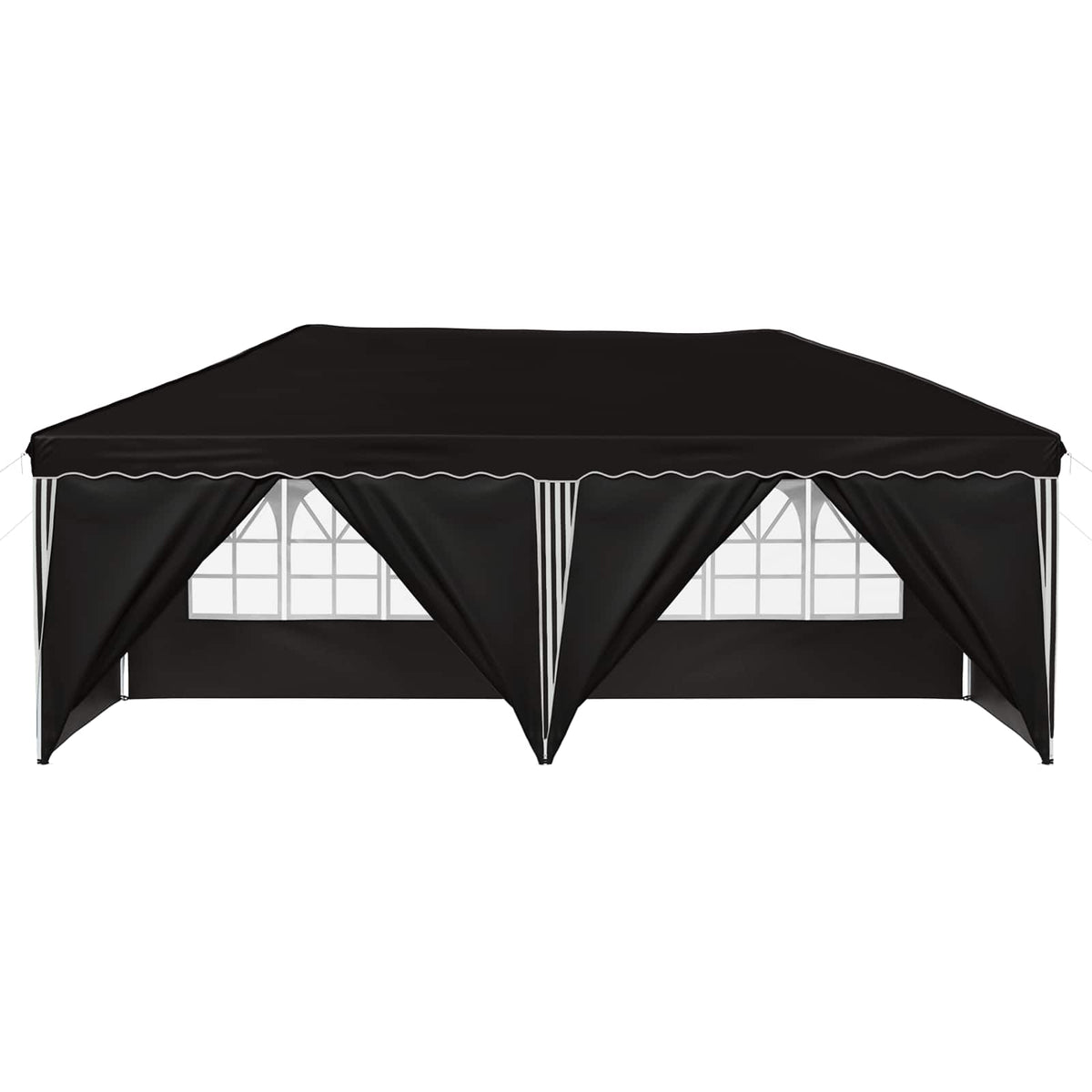 Pop-up Festtelt 575 x 288 x 245 cm Sort
