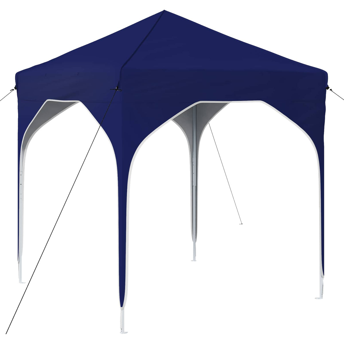 Pop-up Festtelt 194 x 194 x 245 cm Blå