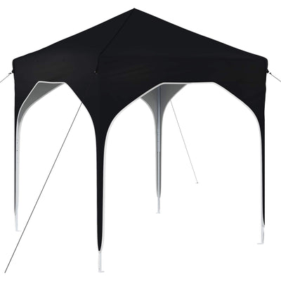 Pop-up Festtelt 194 x 194 x 245 cm Antracit