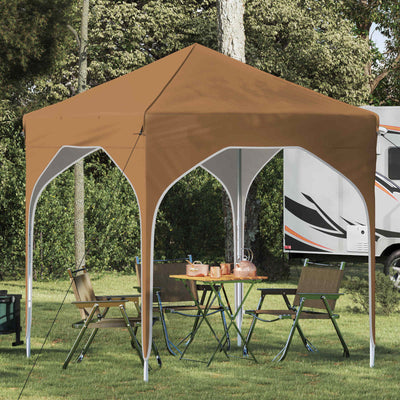 Pop-up Festtelt 194 x 194 x 245 cm Beige