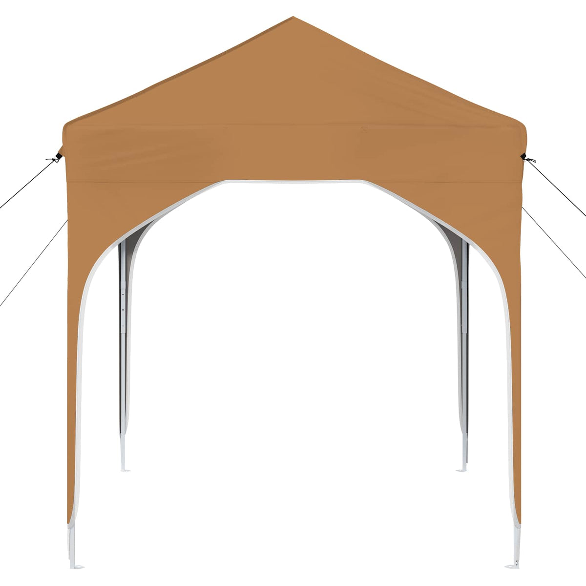 Pop-up Festtelt 194 x 194 x 245 cm Beige