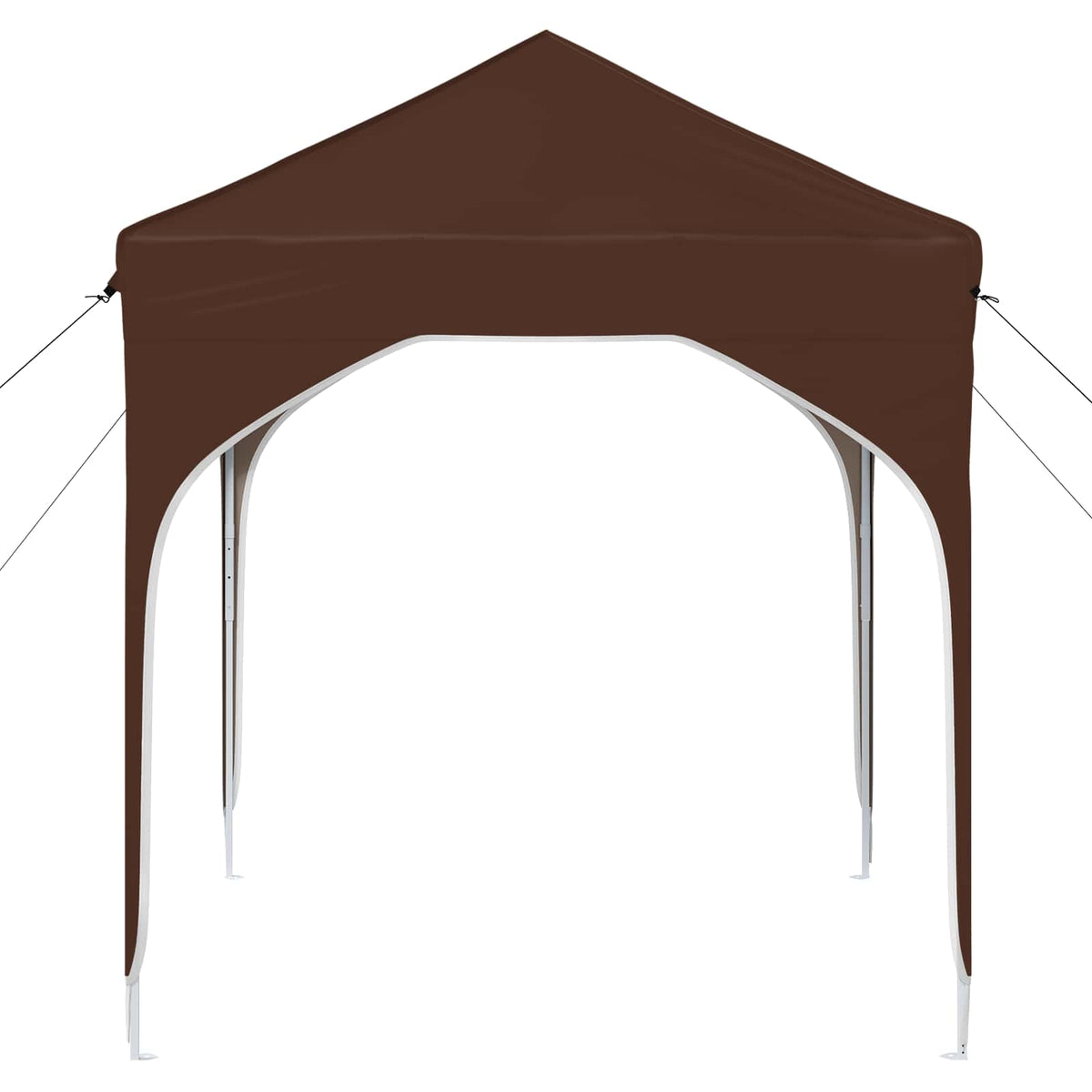 Pop-up Festtelt 194 x 194 x 245 cm Brun