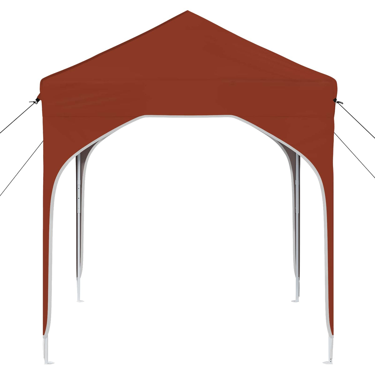 Pop-up Festtelt 194 x 194 x 245 cm Terrakotta