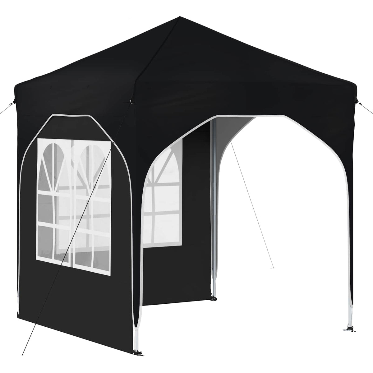 Pop-up Festtelt 192 x 192 x 245 cm Antracit