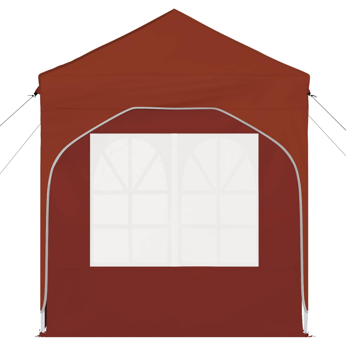 Pop-up Festtelt 192 x 192 x 245 cm Terrakotta