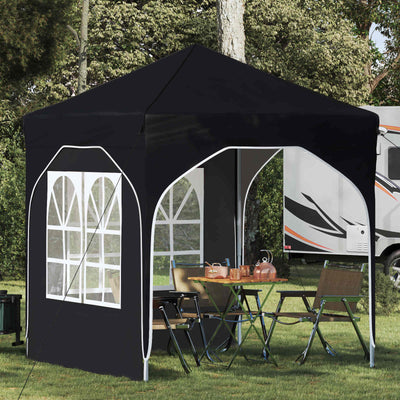 Pop-up Festtelt 192 x 192 x 245 cm Sort