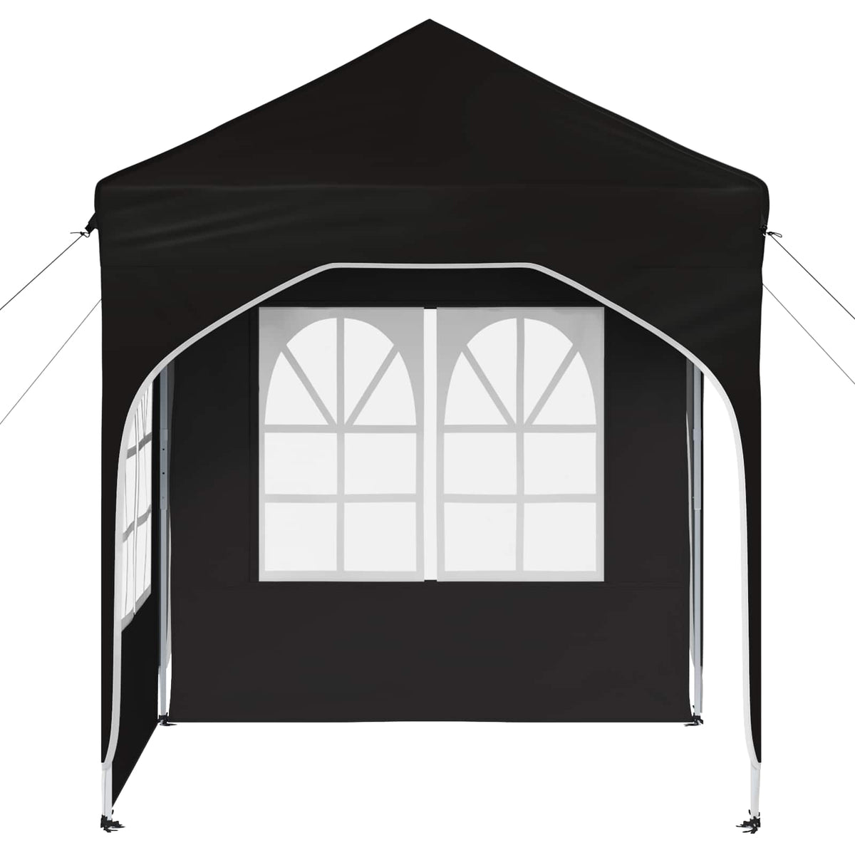 Pop-up Festtelt 192 x 192 x 245 cm Sort