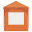 Pop-up Festtelt 192 x 192 x 245 cm Orange