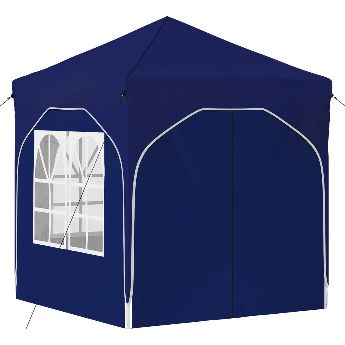 Pop-up Festtelt 192 x 192 x 245 cm Blå