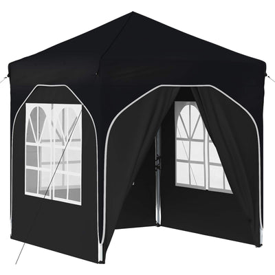 Pop-up Festtelt 192 x 192 x 245 cm Antracit