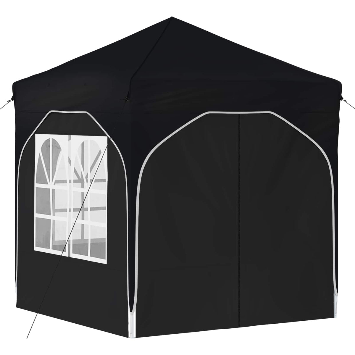 Pop-up Festtelt 192 x 192 x 245 cm Antracit