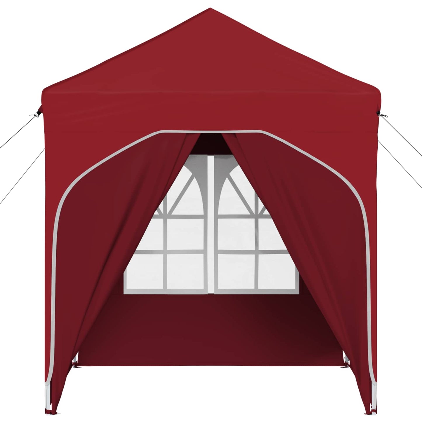 Pop-up Festtelt 192 x 192 x 245 cm Bordeaux
