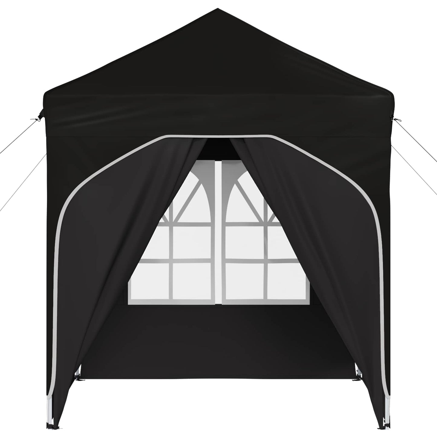 Pop-up Festtelt 192 x 192 x 245 cm Sort