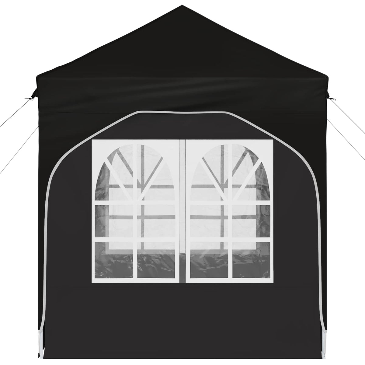 Pop-up Festtelt 192 x 192 x 245 cm Sort