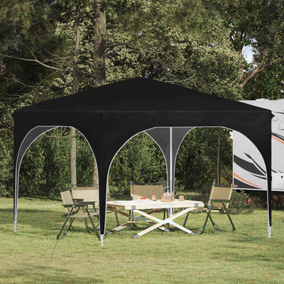Pop-up Festtelt 290 x 290 x 245 cm Sort