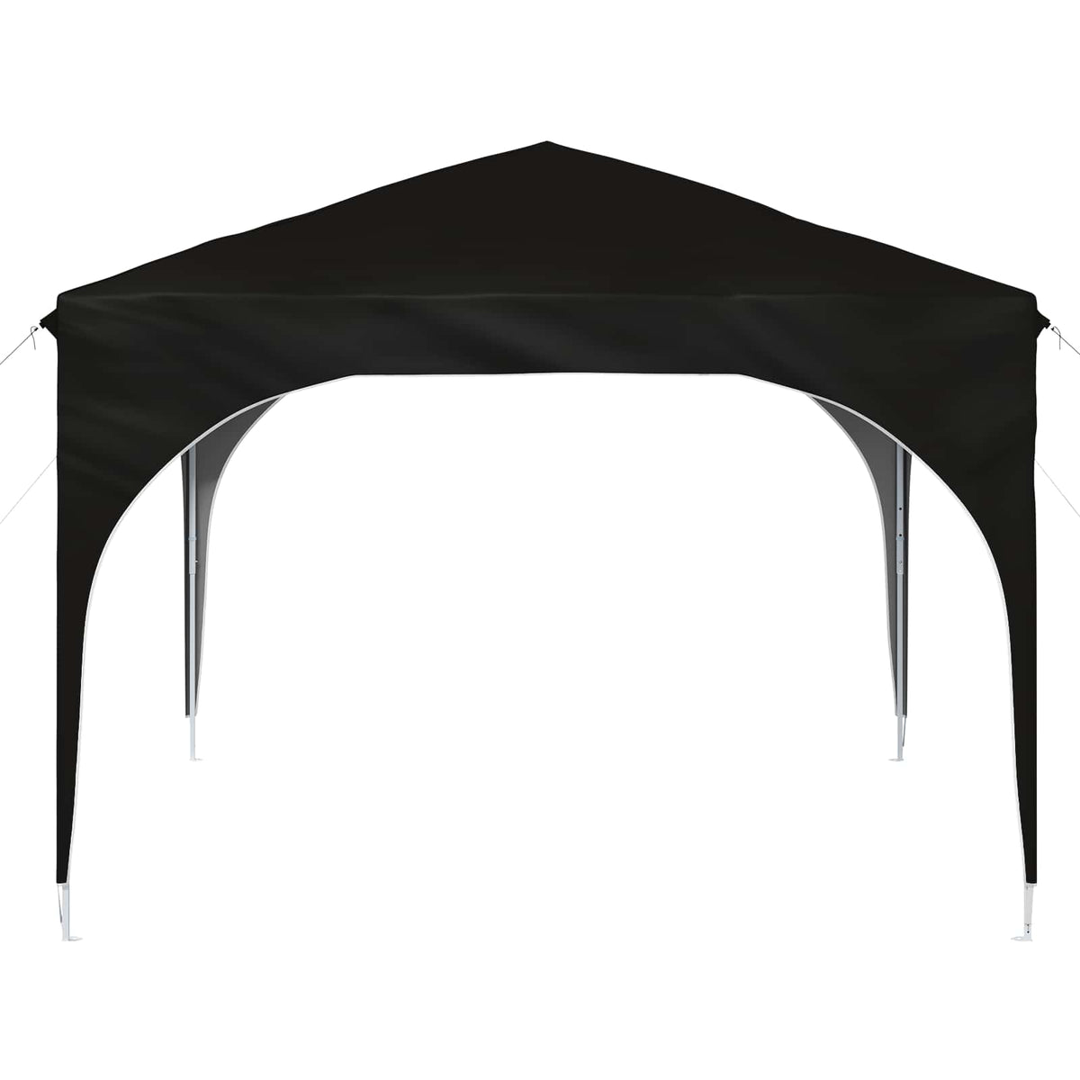 Pop-up Festtelt 290 x 290 x 245 cm Sort