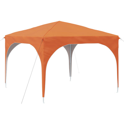 Pop-up Festtelt 290 x 290 x 245 cm Orange
