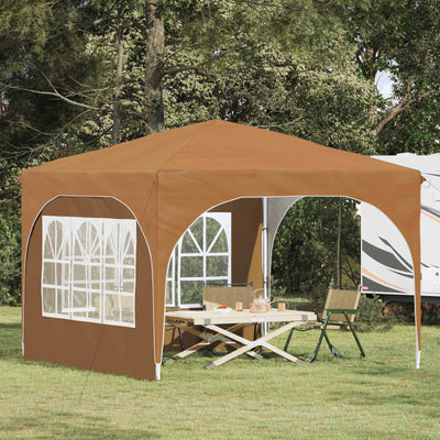 Pop-up Festtelt 290 x 290 x 245 cm Beige