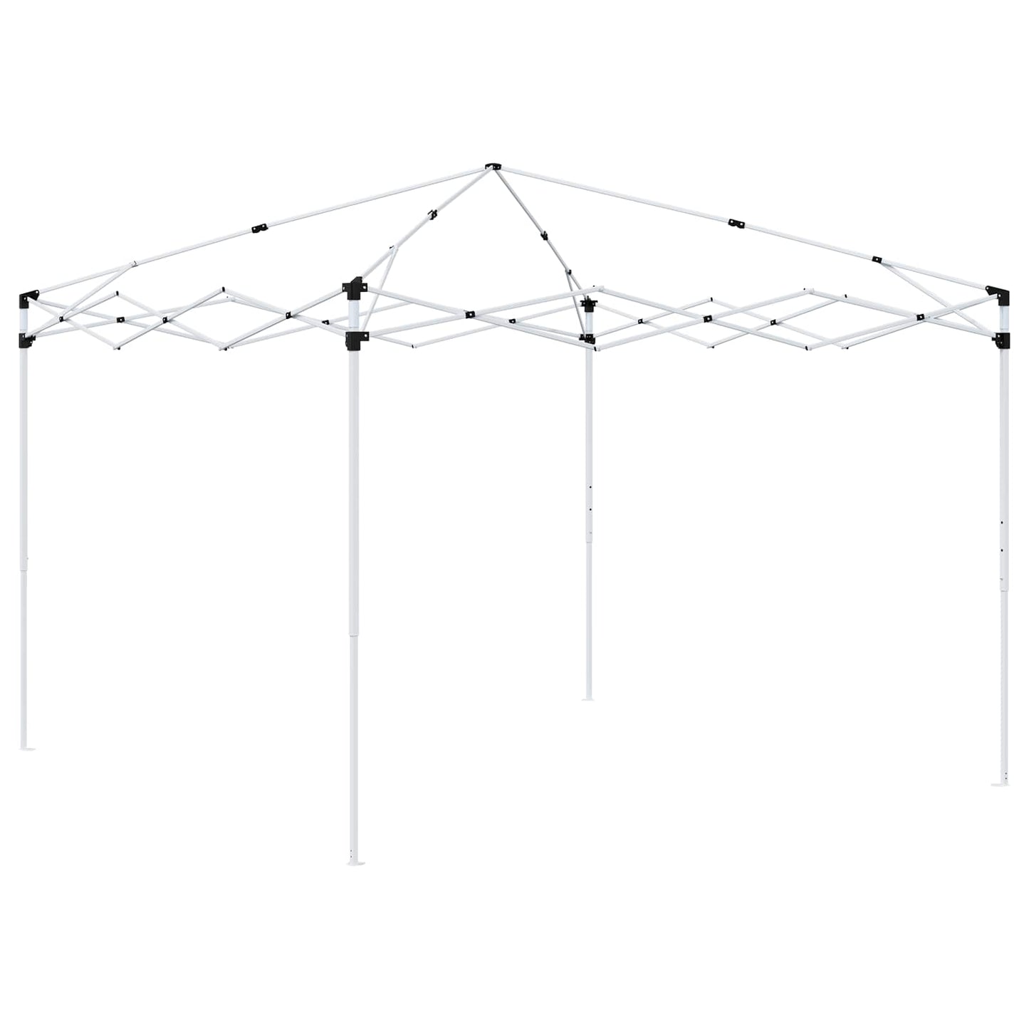 Pop-up Festtelt 290 x 290 x 245 cm Brun