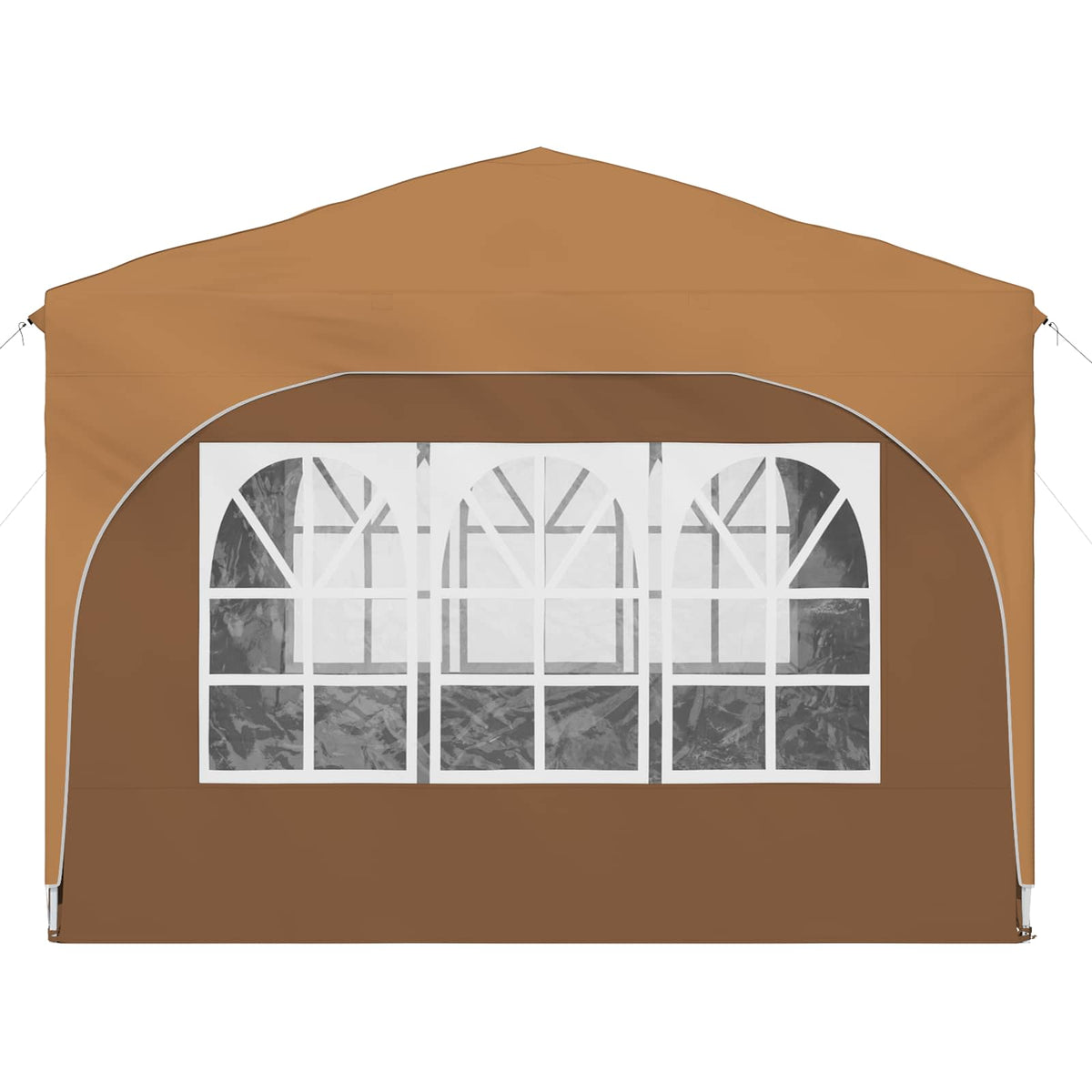 Pop-up Festtelt 290 x 290 x 245 cm Beige