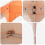 Pop-up Festtelt 575 x 288 x 245 cm Orange Oxford stof