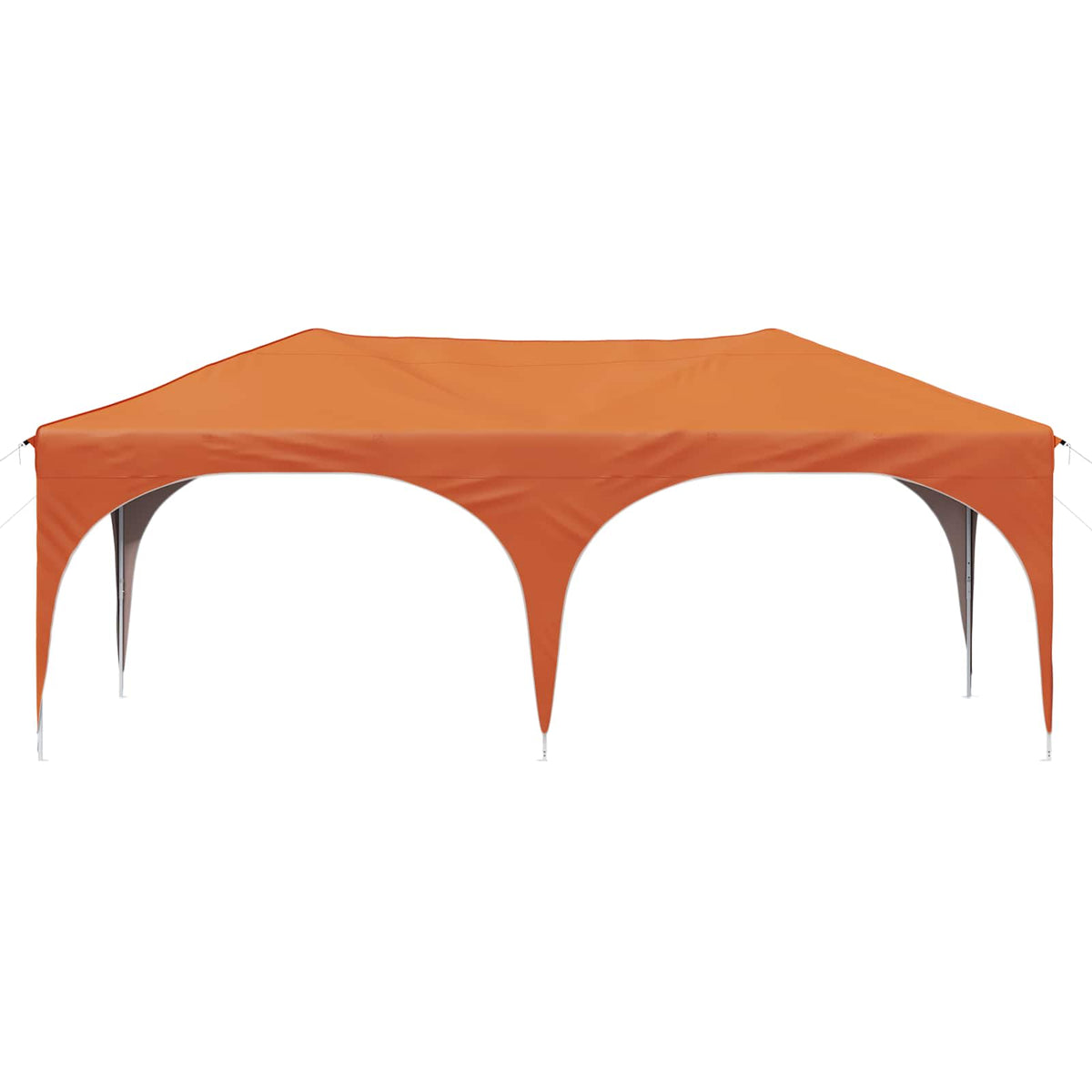 Pop-up Festtelt 575 x 288 x 245 cm Orange Oxford stof