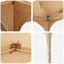 Pop-up Festtelt 575 x 288 x 245 cm Beige Oxford stof