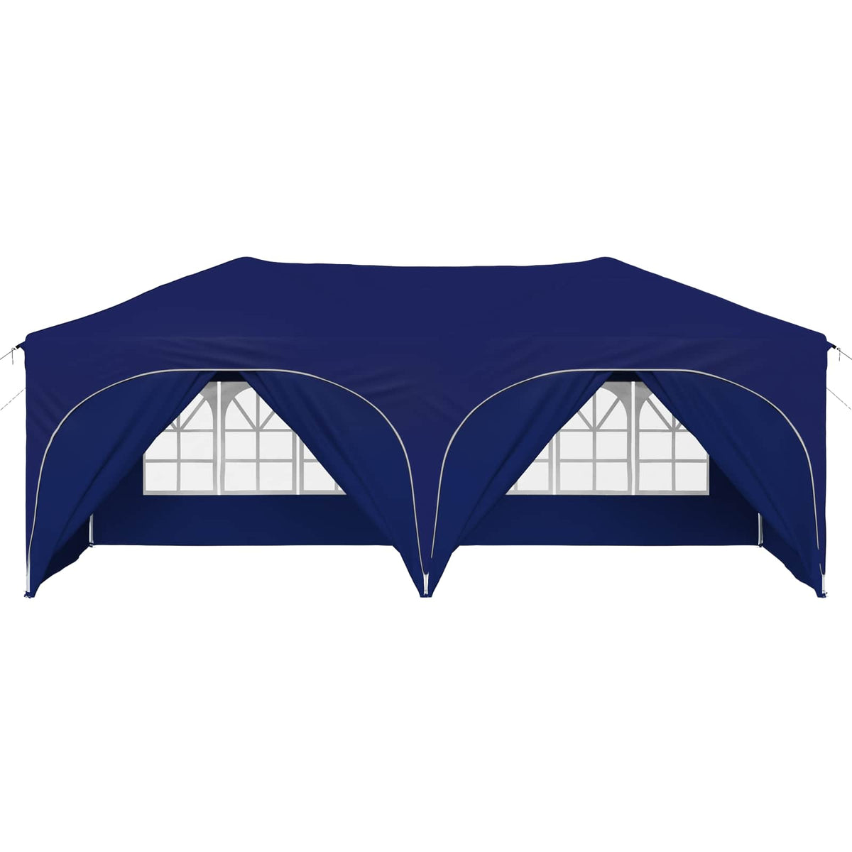 Pop-up Festtelt 575 x 288 x 245 cm Blå Oxford stof