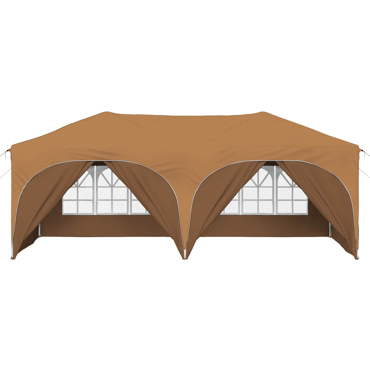 Pop-up Festtelt 575 x 288 x 245 cm Beige Oxford stof