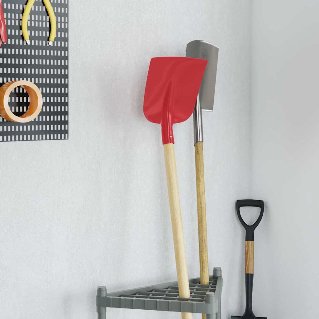 Skovlhoved Rød 32 x 24,5 cm Pulverlakeret stål