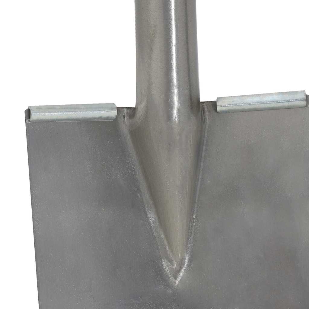 Skovlhoved 4 stk. Sølv 43 x 17 cm Pulverlakeret stål