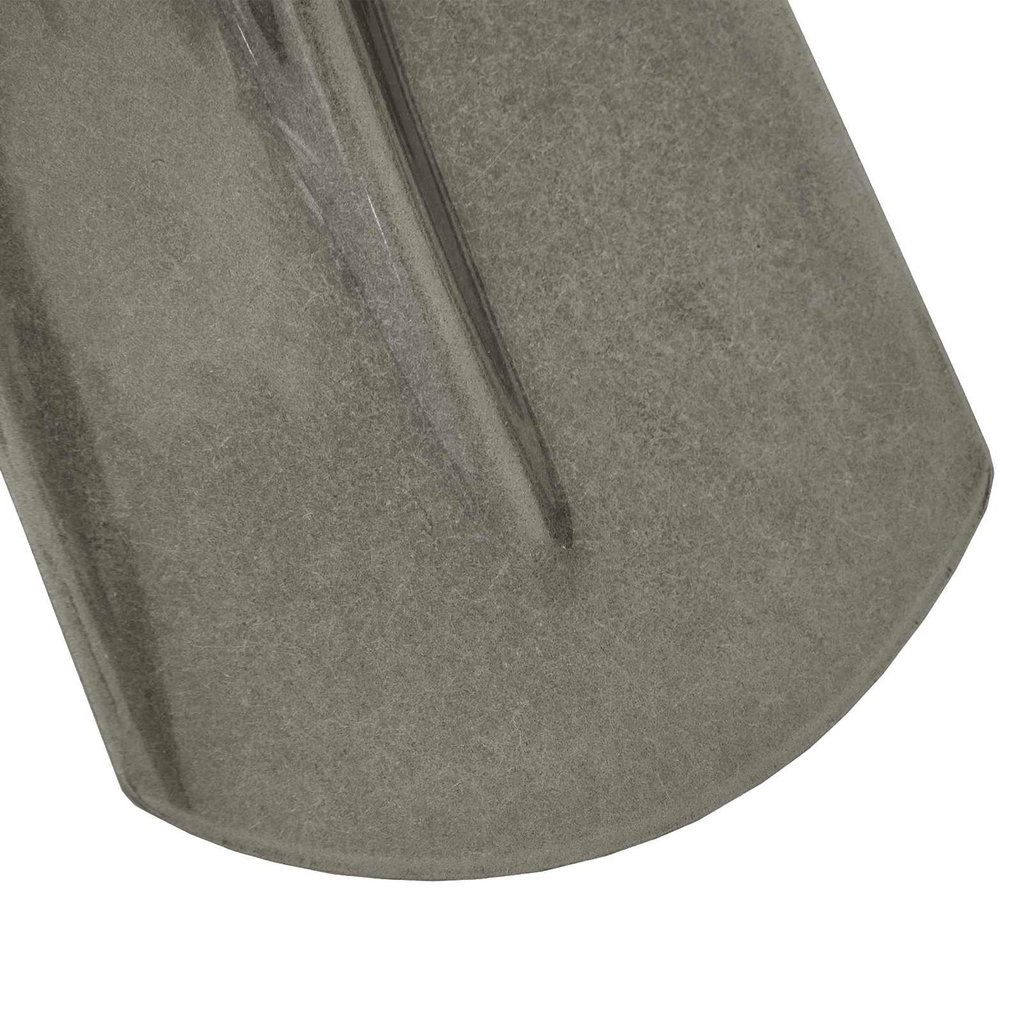 Skovlhoved 4 stk. Sølv 33 x 21 cm Pulverlakeret stål