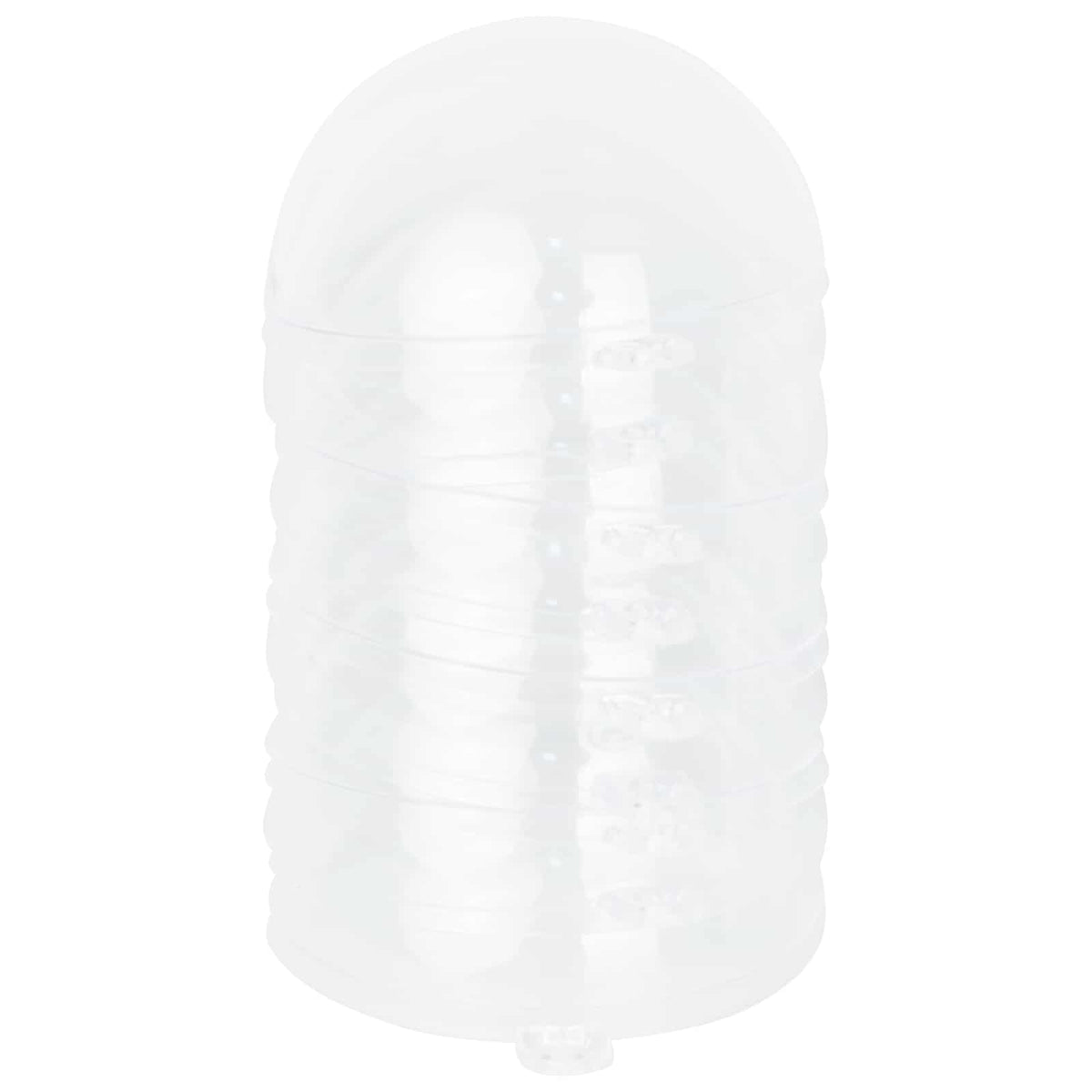 Jule Kuglesæt 50 stk. Transparent Ø 5 cm Plastik