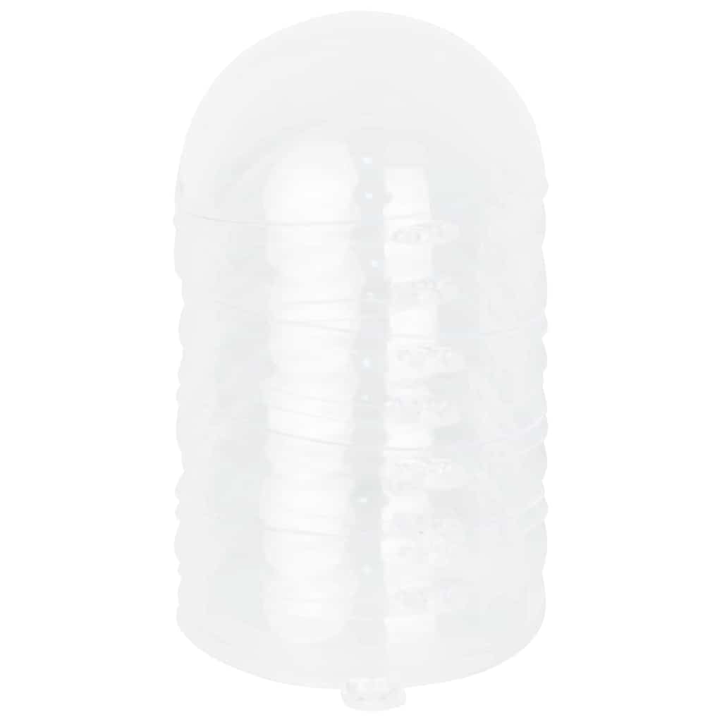 Jule Kuglesæt 25 stk. Transparent Ø 8 cm Plastik