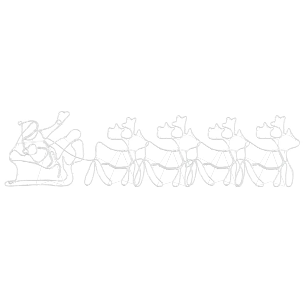 Juledekoration 1224 LED'er Flerfarvet 69 x 79 cm PVC