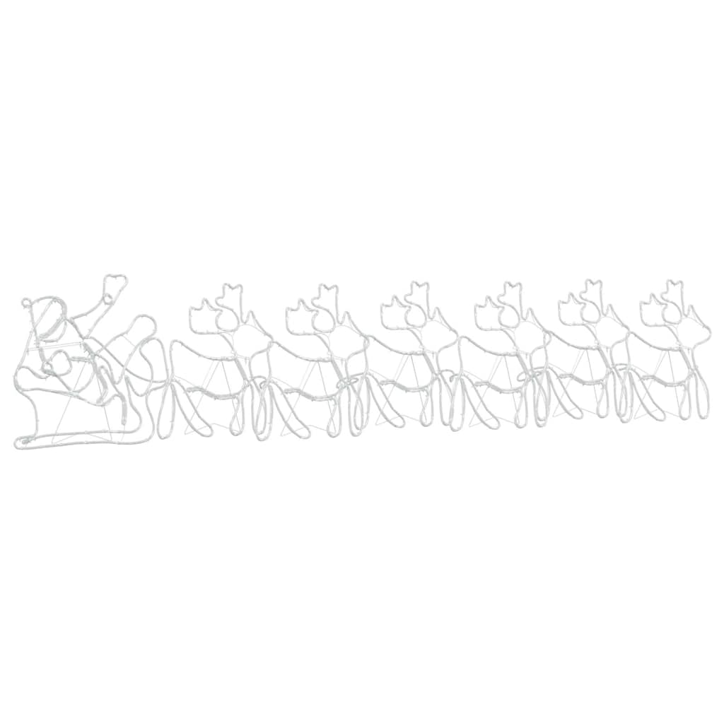 Juledekoration LED'er Flerfarvet 69 x 79 cm PVC