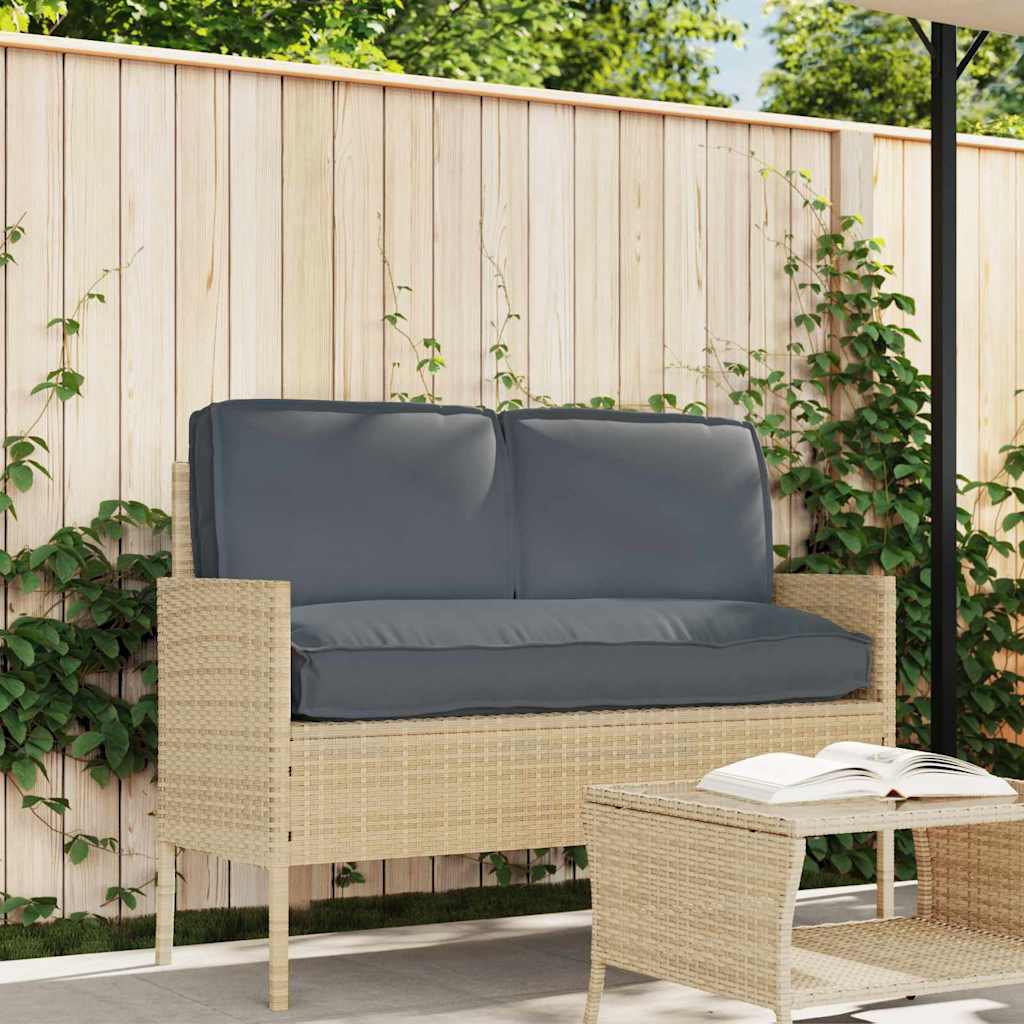 Pudesæt Oxford stof Antracit 120 x 50 x 52 cm