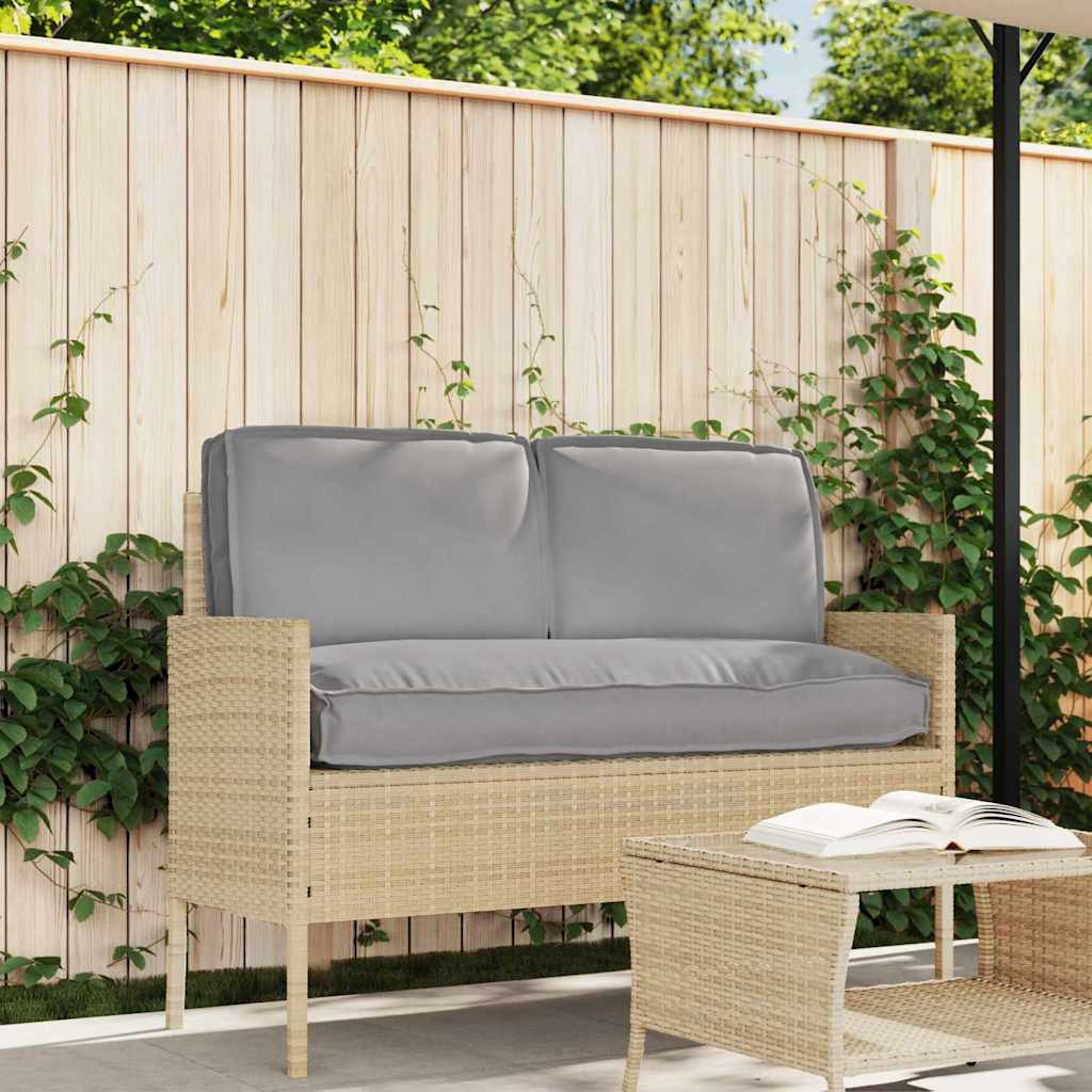 Pudesæt Oxford stof Grå 120 x 50 x 52 cm