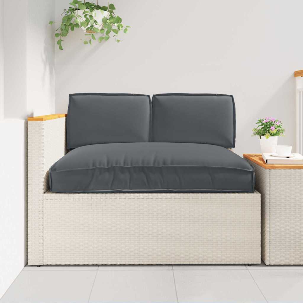 Pudesæt Oxford stof Antracit 120 x 80 x 52 cm