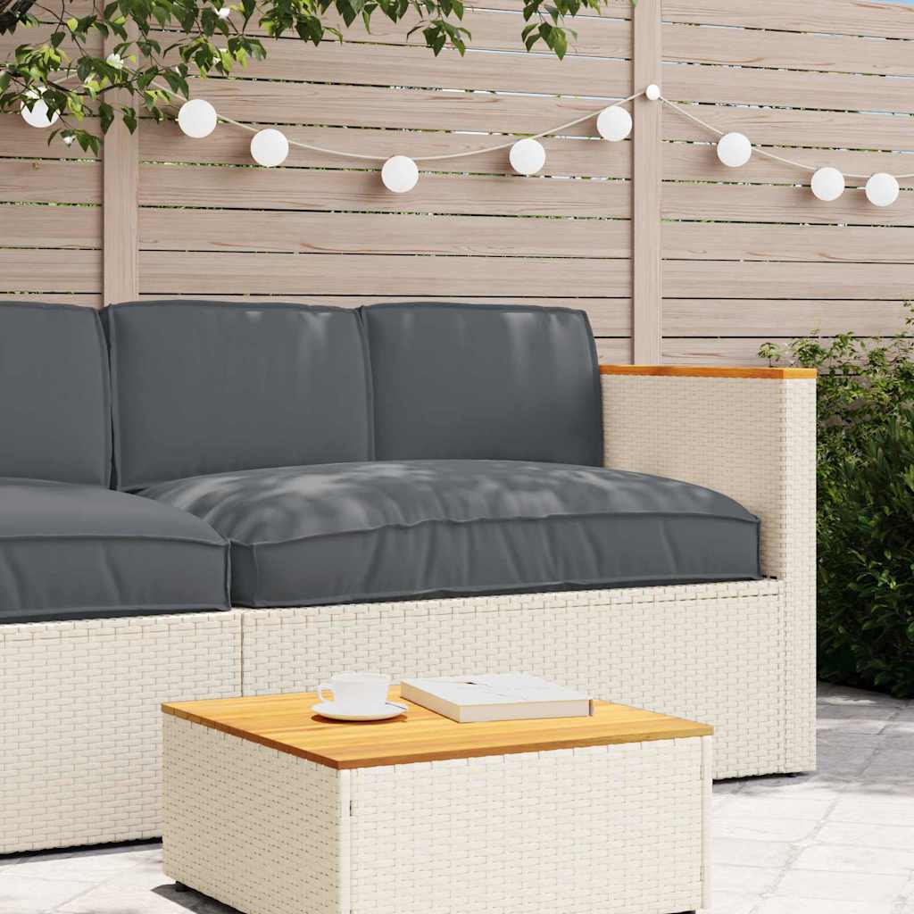 Pudesæt Oxford stof Antracit 120 x 80 x 52 cm